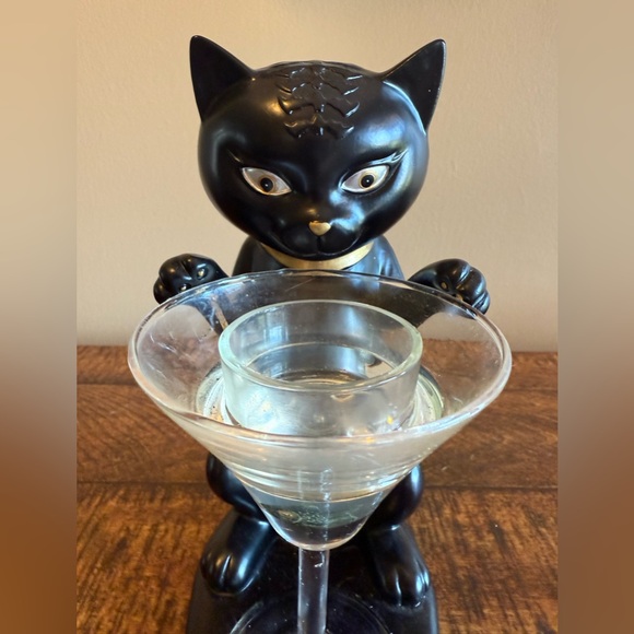 RARE & Retired Halloween Yankee Candle Sophia Fishtini tea light holder - Picture 2 of 7